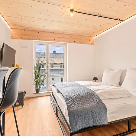 Apartment Einzimmer Wohlfuehlapartment Vier Klimatisiert Friedrichshafen